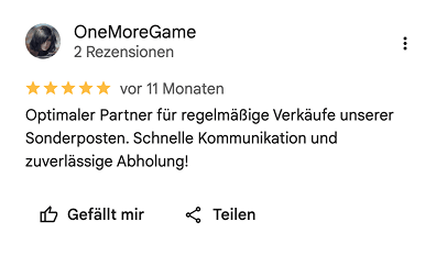Google-Rezension von OneMoreGame