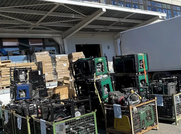 Entladung defekter Inverter-Generatoren bei Liquidato