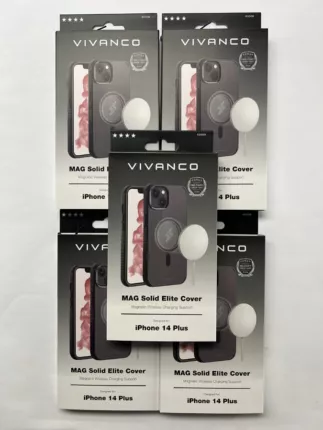 Vivanco MAG Solid Elite Cover mit Magsafe-Kompatibilität